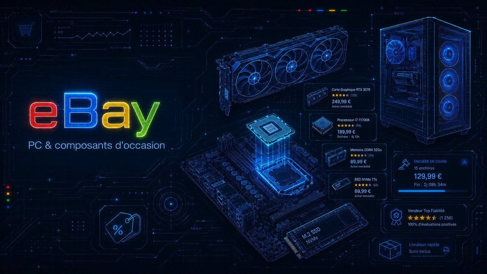 eBay — PC et composants d'occasion